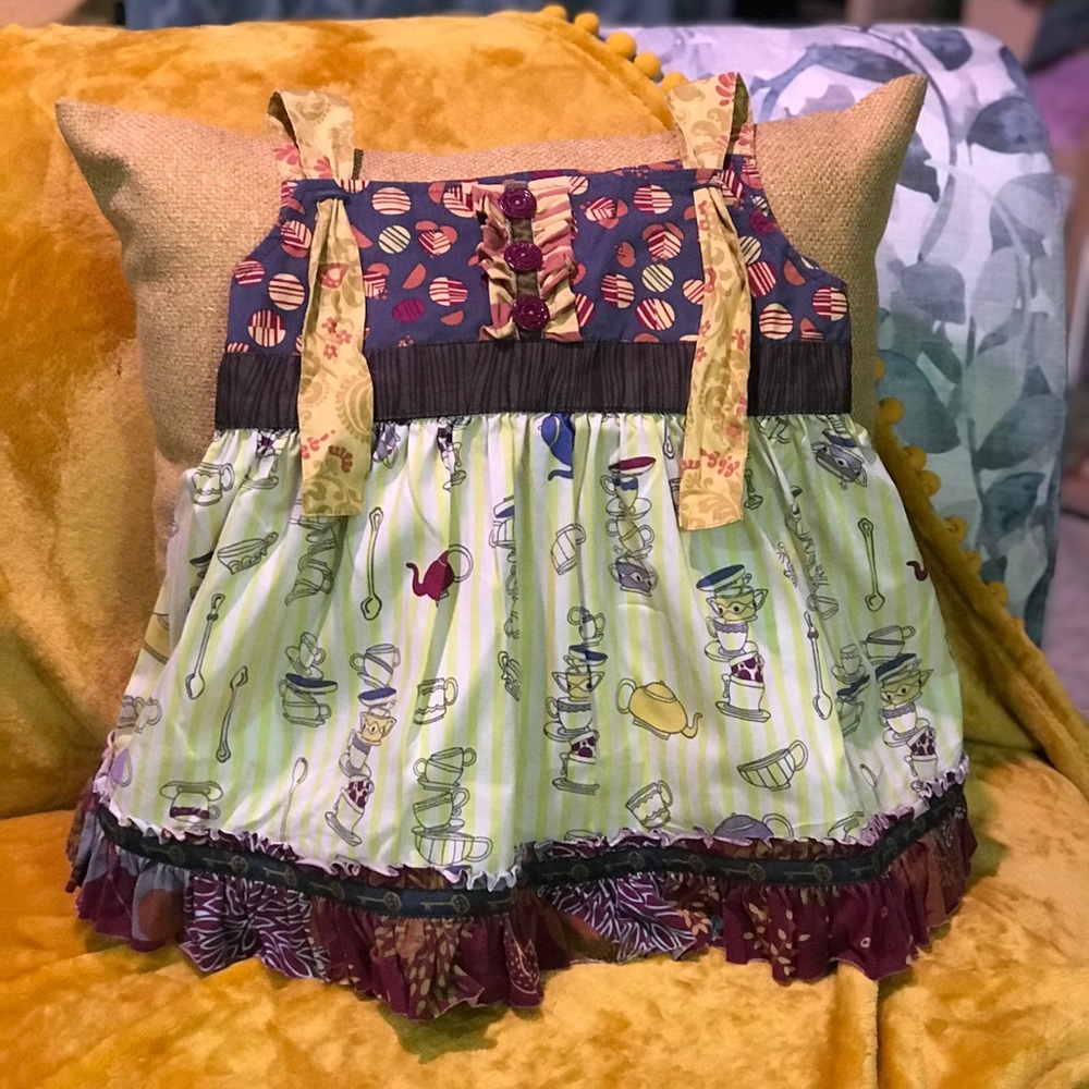 Matilda Jane tunic EUC size 6.